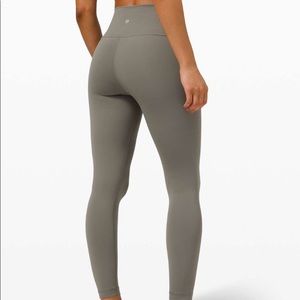 Lululemon Wunder Under 25” 7/8 Grey Sage